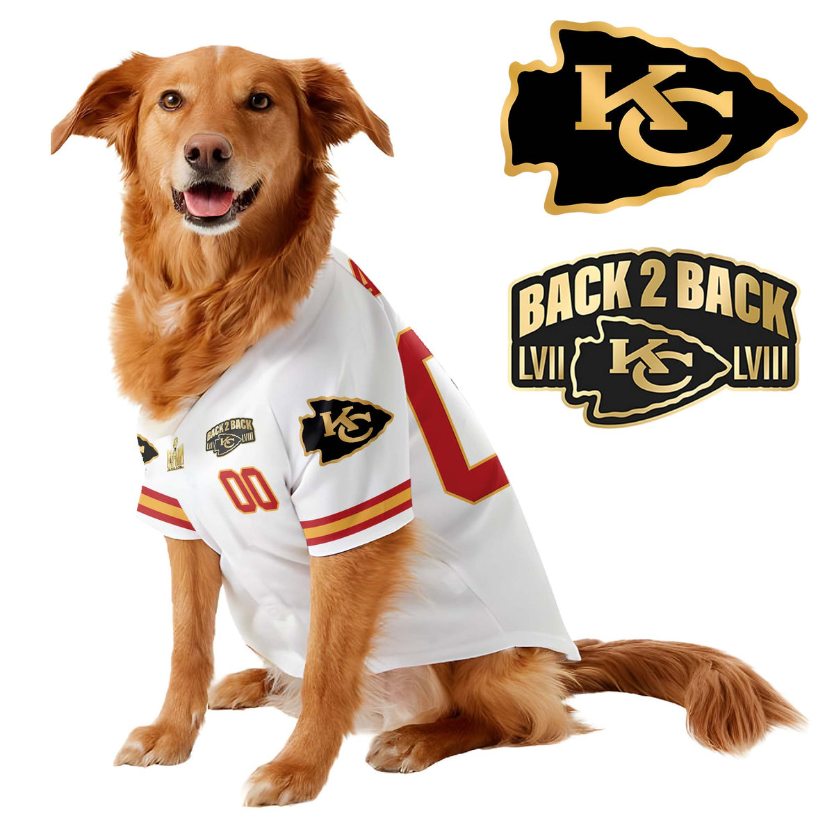 KCC Super Bowl Champions Pet Coat - Gifts for Pet Lovers