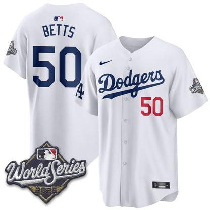 LAD 2025 World Series Jersey - Stitched