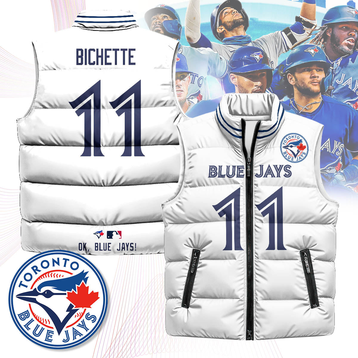 TBJ Unisex Puffer Vest
