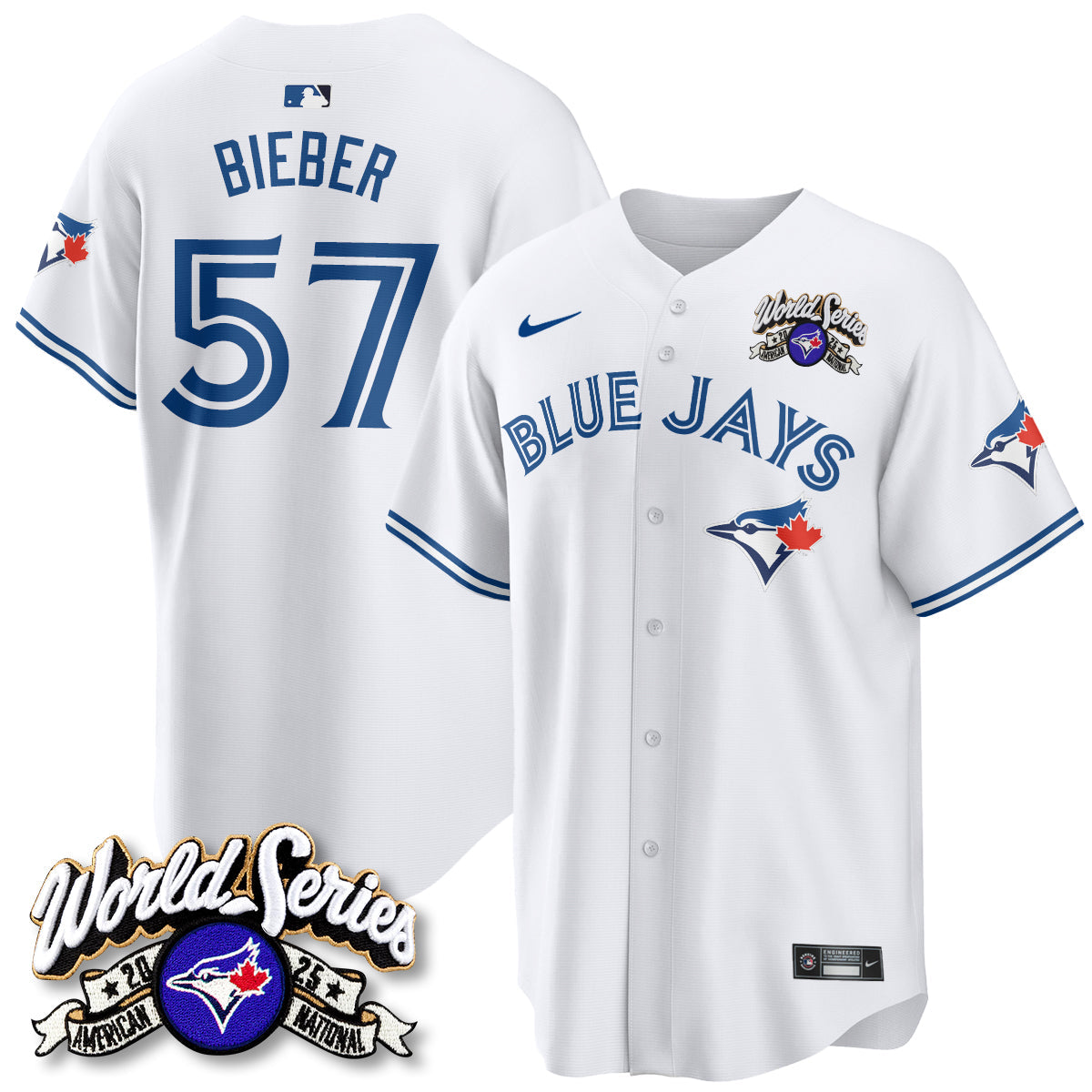TOR 2025 American League Champions Jersey - Stitched