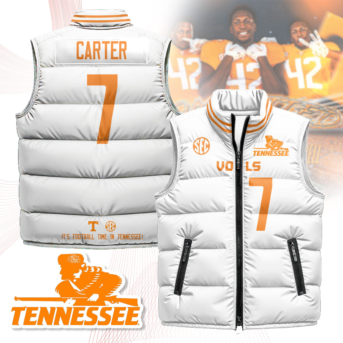 TV Unisex Puffer Vest