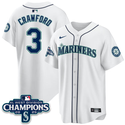 SM 2025 AL West Division Champions Jersey - Stitched