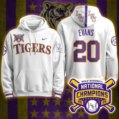 LSU 2025 World Series Champions Limited Hoodie - Stitched