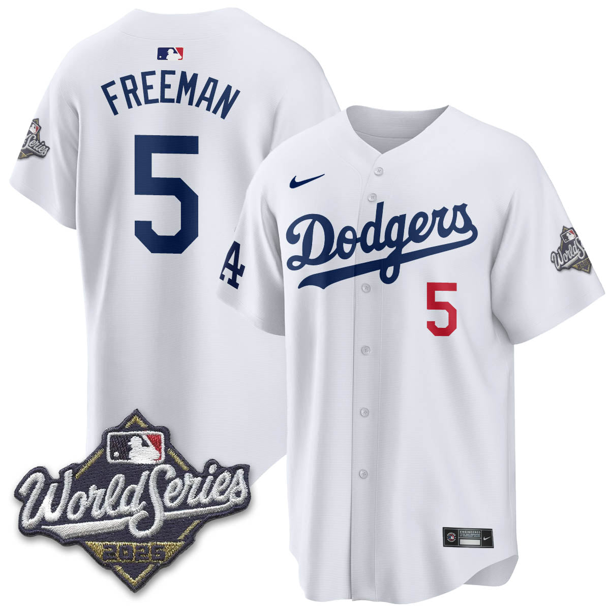 LAD 2025 World Series Jersey - Stitched
