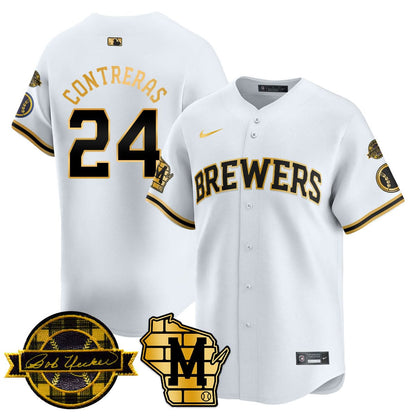 MB 2025 Limited Jersey - Bob Uecker Patch - Stitched