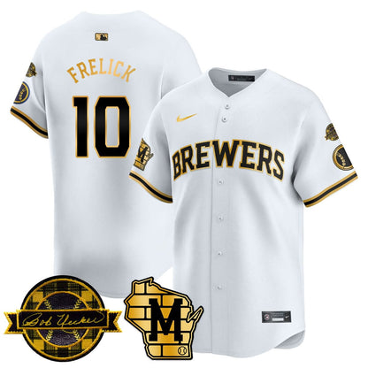MB 2025 Limited Jersey - Bob Uecker Patch - Stitched