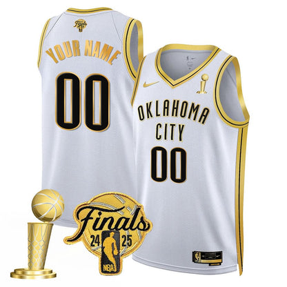 OKC 2024-25 Champions Custom Jersey - Stitched