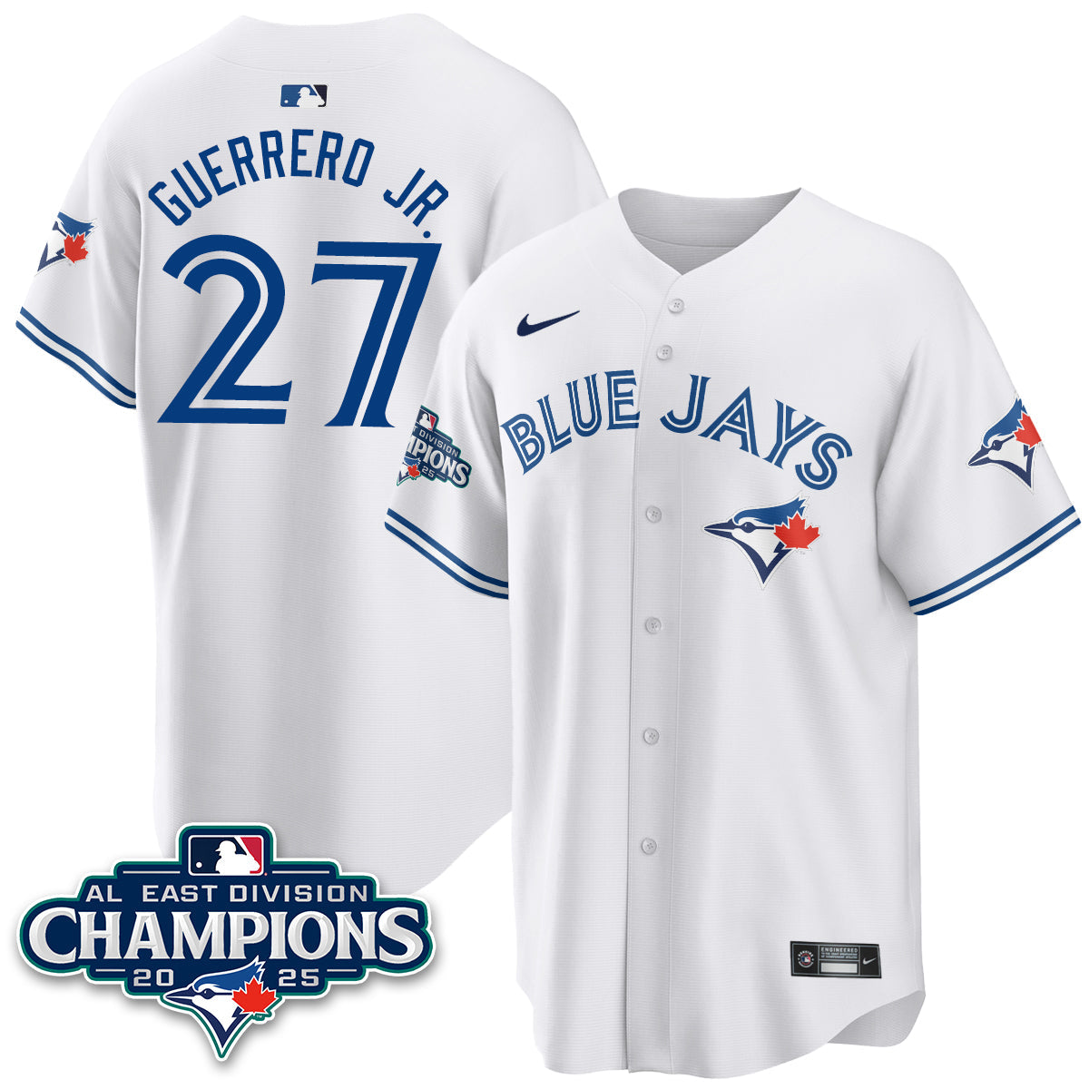 TBJ AL East Division Champions Jersey - Stitched