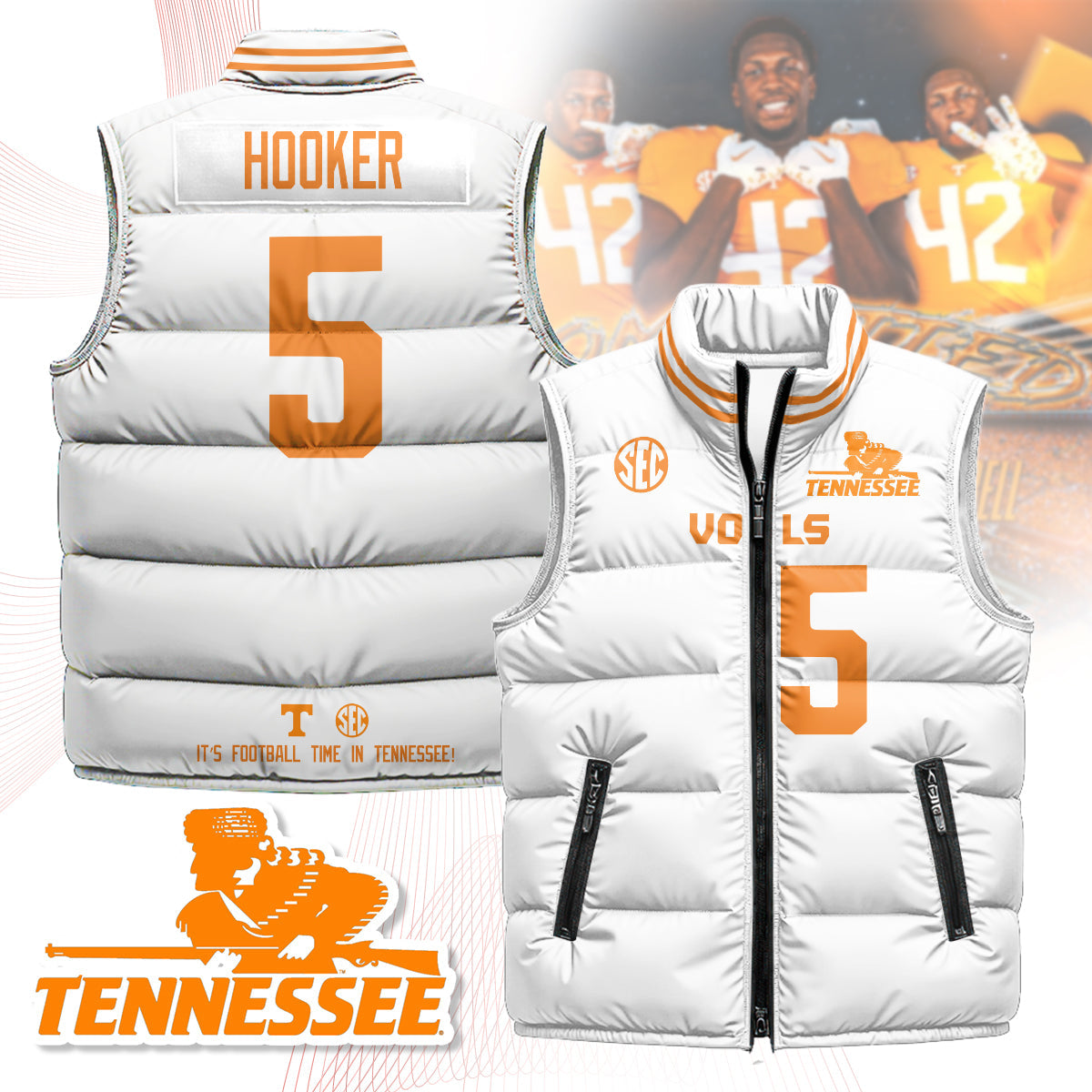 TV Unisex Puffer Vest