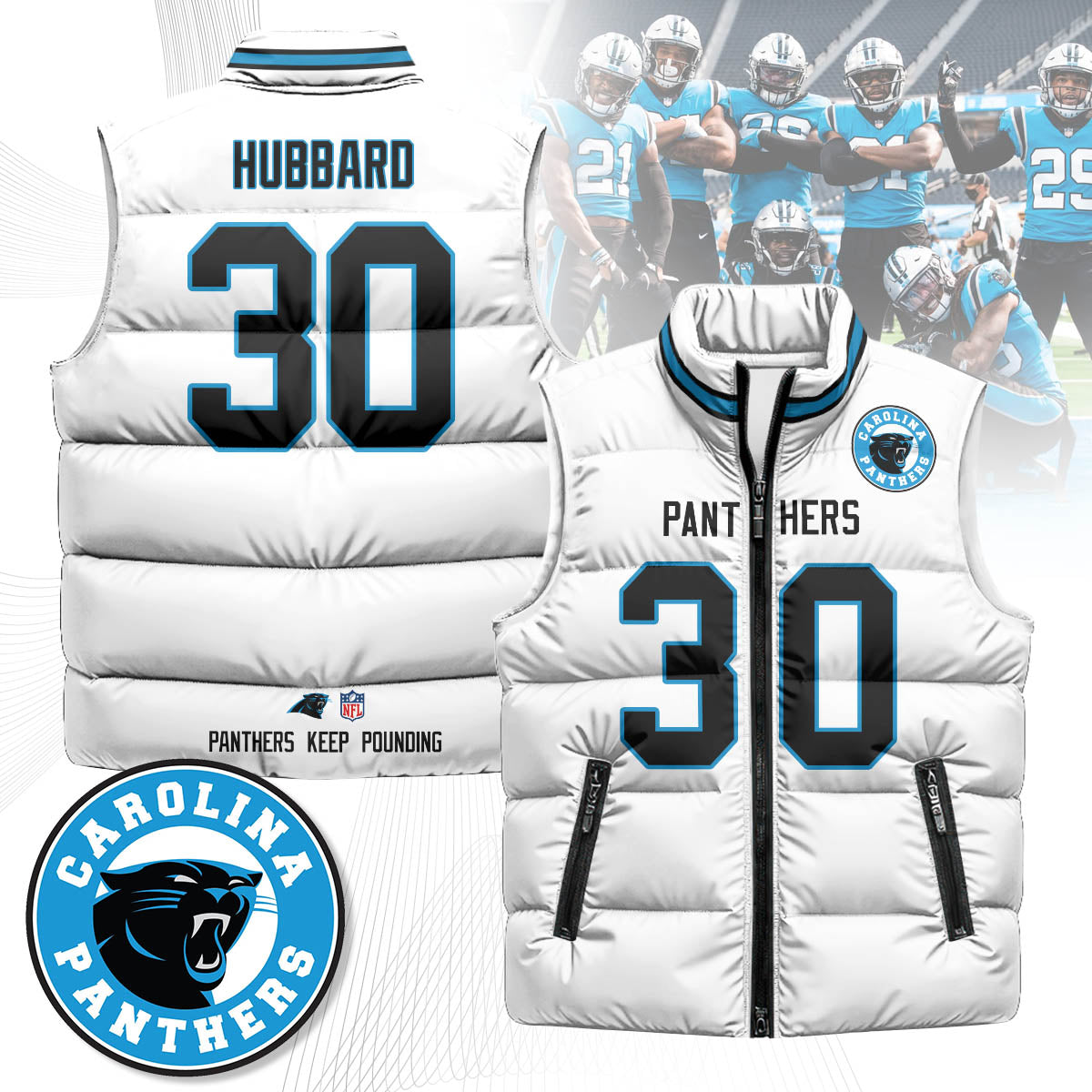 CAR Unisex Puffer Vest