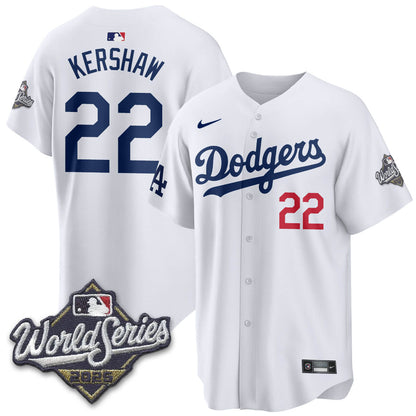 LAD 2025 World Series Jersey - Stitched