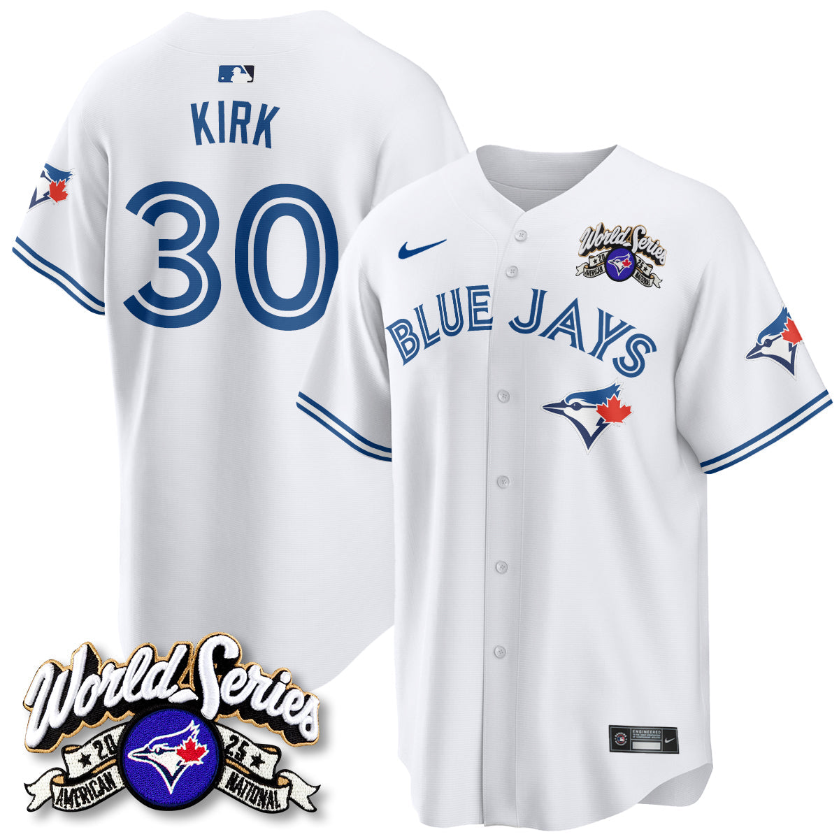TOR 2025 American League Champions Jersey - Stitched