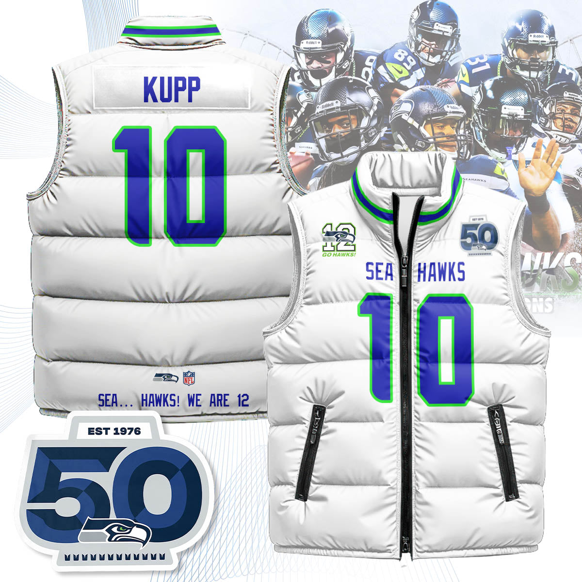 SEA Unisex Puffer Vest
