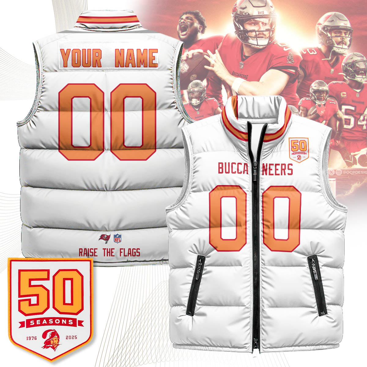 Personalized TBB Unisex Puffer Vest