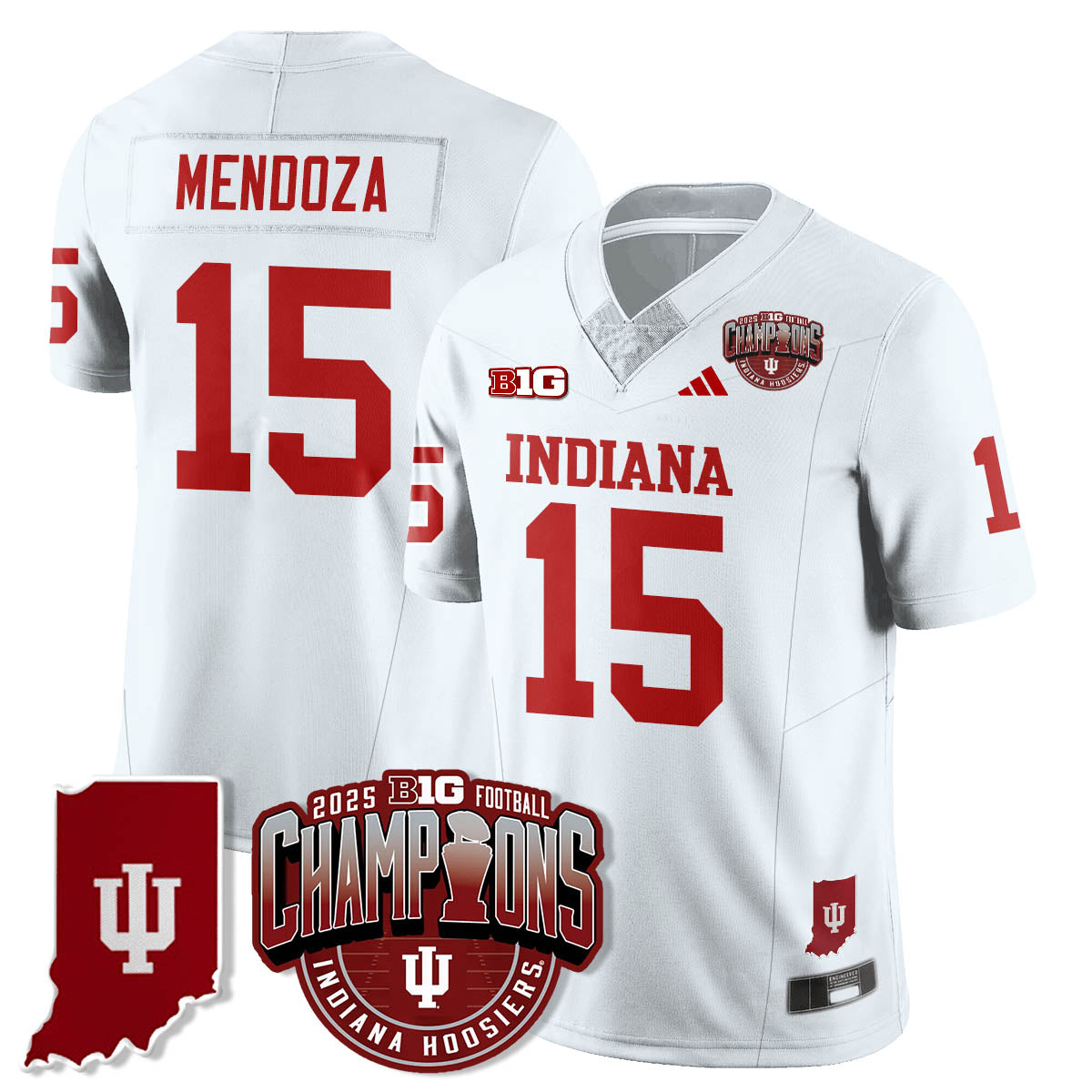 IND Vapor Limited Football Jersey - Big 10 Champions