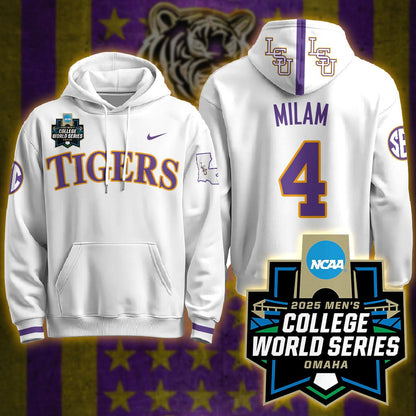 LSU 2025 World Series Limited Hoodie - Stitched