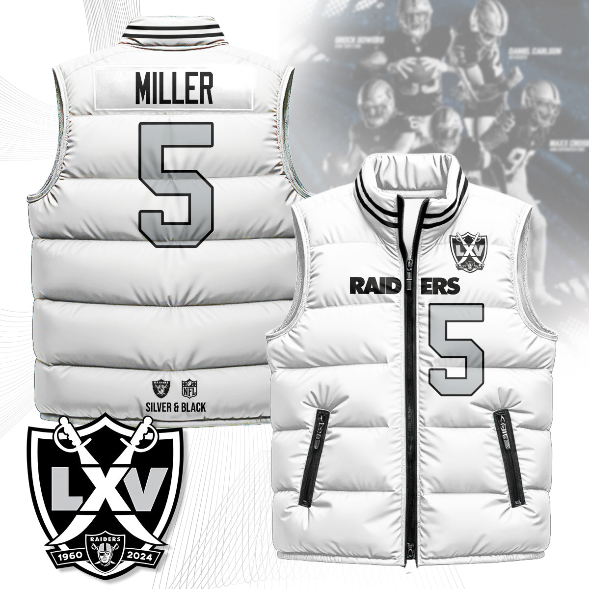 LVR Unisex Puffer Vest