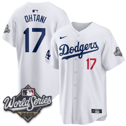 LAD 2025 World Series Jersey - Stitched