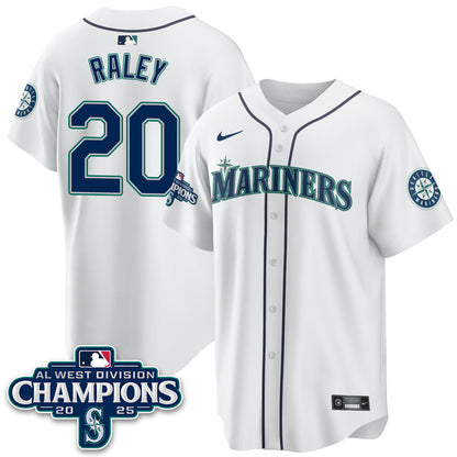 SM 2025 AL West Division Champions Jersey - Stitched