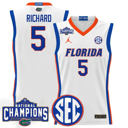FG 2025 National Champions Basketball Jersey - Stitched