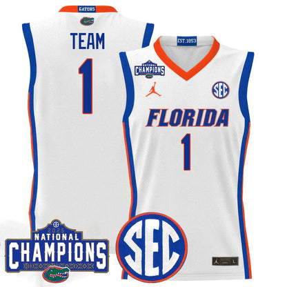 FG 2025 National Champions Basketball Jersey - Stitched