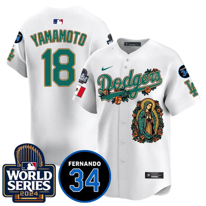 LAD Guadalupe - Fernando Valenzuela Memorial Jersey - Printed