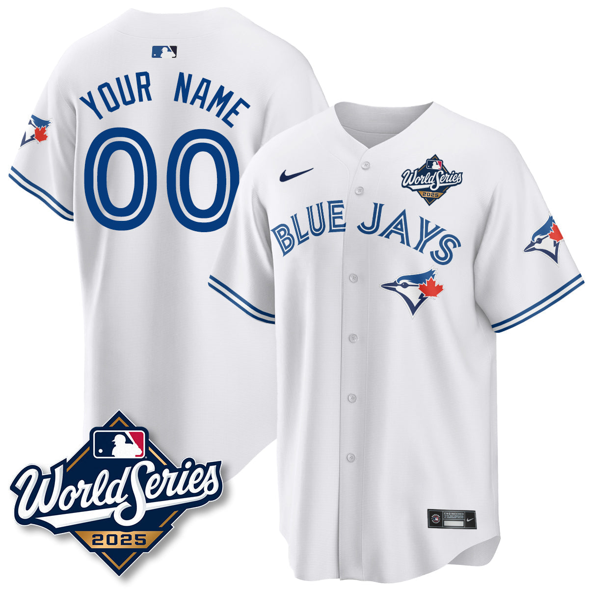 TBJ 2025 World Series Custom Jersey - Stitched
