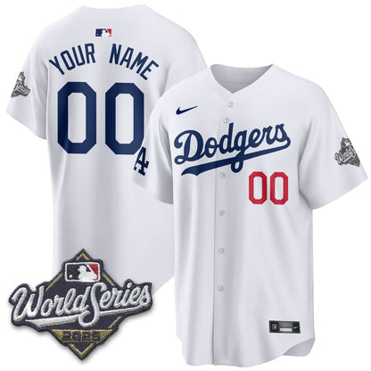 LAD 2025 World Series Jersey - Stitched