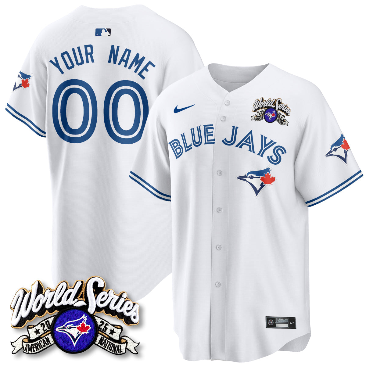 TOR 2025 American League Champions Jersey - Stitched