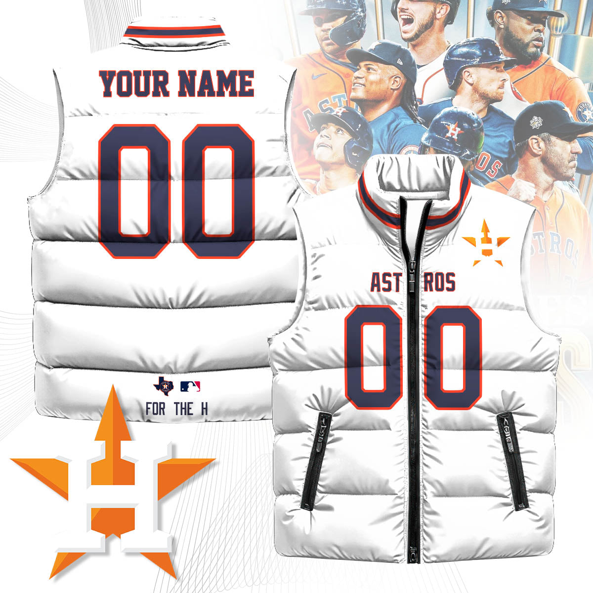 Personalized HA Unisex Puffer Vest