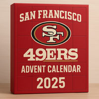 San Francisco 49ers 2025 Advent Calendar