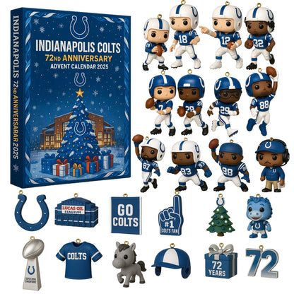 Indianapolis Colts 72nd Anniversary Advent Calendar 2025