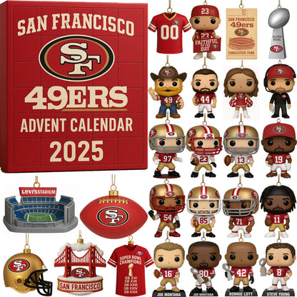 San Francisco 49ers 2025 Advent Calendar