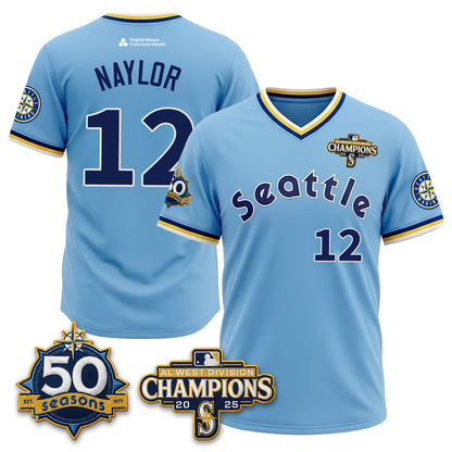 SEA 50th Anniversary Throwback Limited Jersey - Stitched