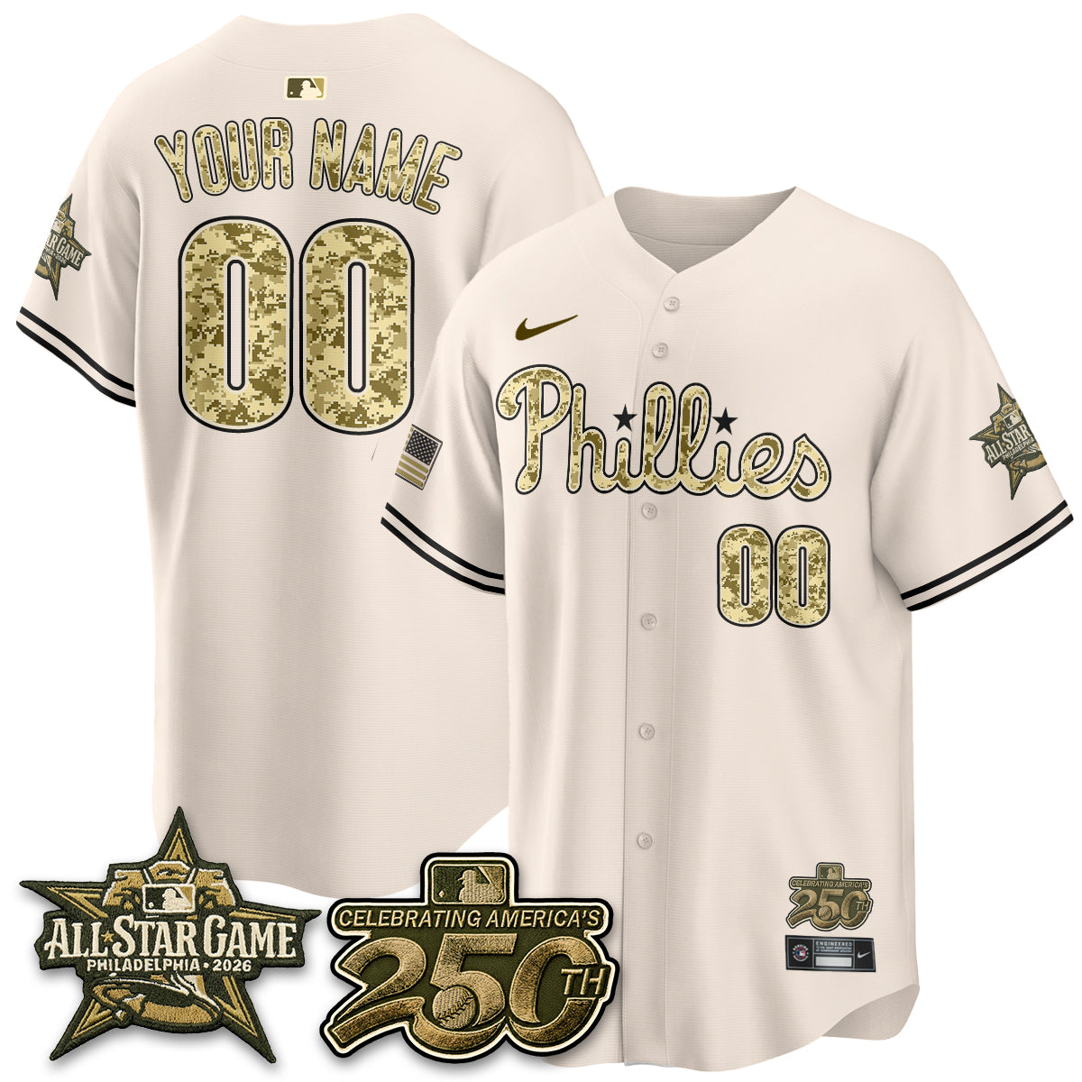 PHI  2026 Armed Forces Day Custom Jersey V3 - Stitched
