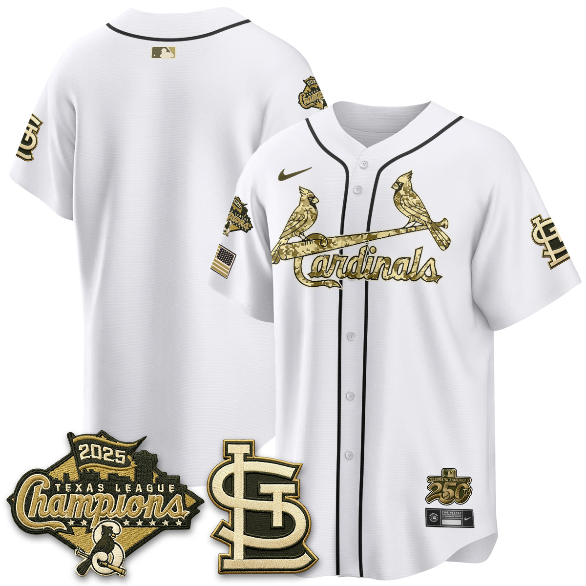STL 2026 Armed Forces Day Jersey - Stitched