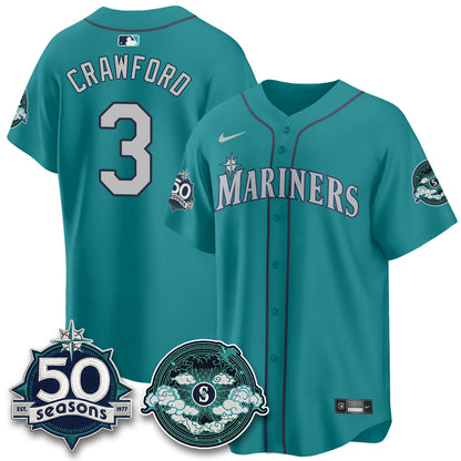 SEA x FW Night Limited Jersey - Stitched