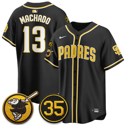 SD 2026 Black Out Style Limited Vapor Jersey - Stitched