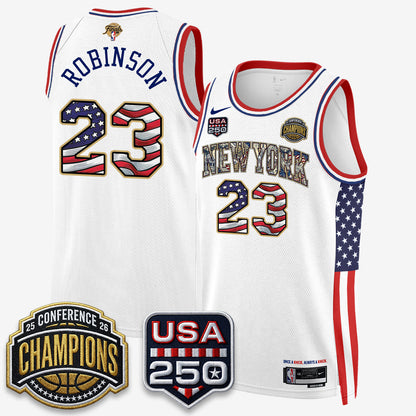 NYK 2026 Basketball  Eastern Conference Champions x Fourth of July Vapor Jersey - Stitched
