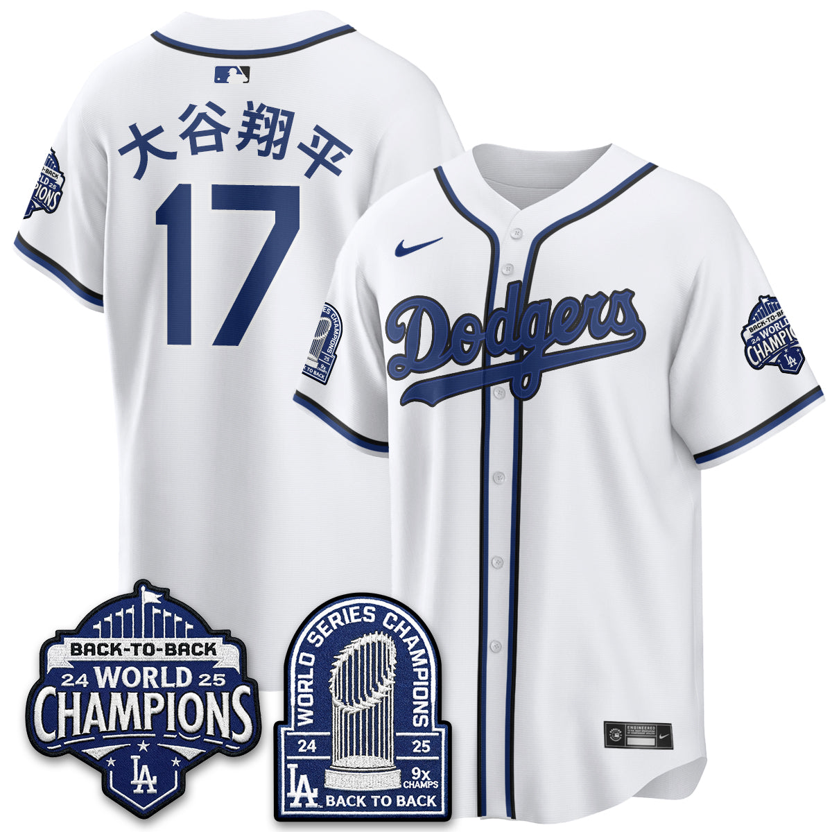 LAD 2026 Black Out Style Vapor Limited Jersey - B2B Champs - Stitched