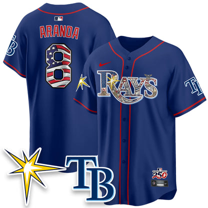 TB 2026 Independence Day USA Vapor Limited Jersey - Stitched