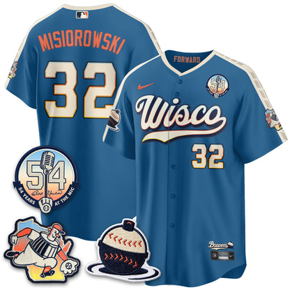 MIL 2026 City Connect Bob Uecker Vapor Limited Jersey - Stitched V1