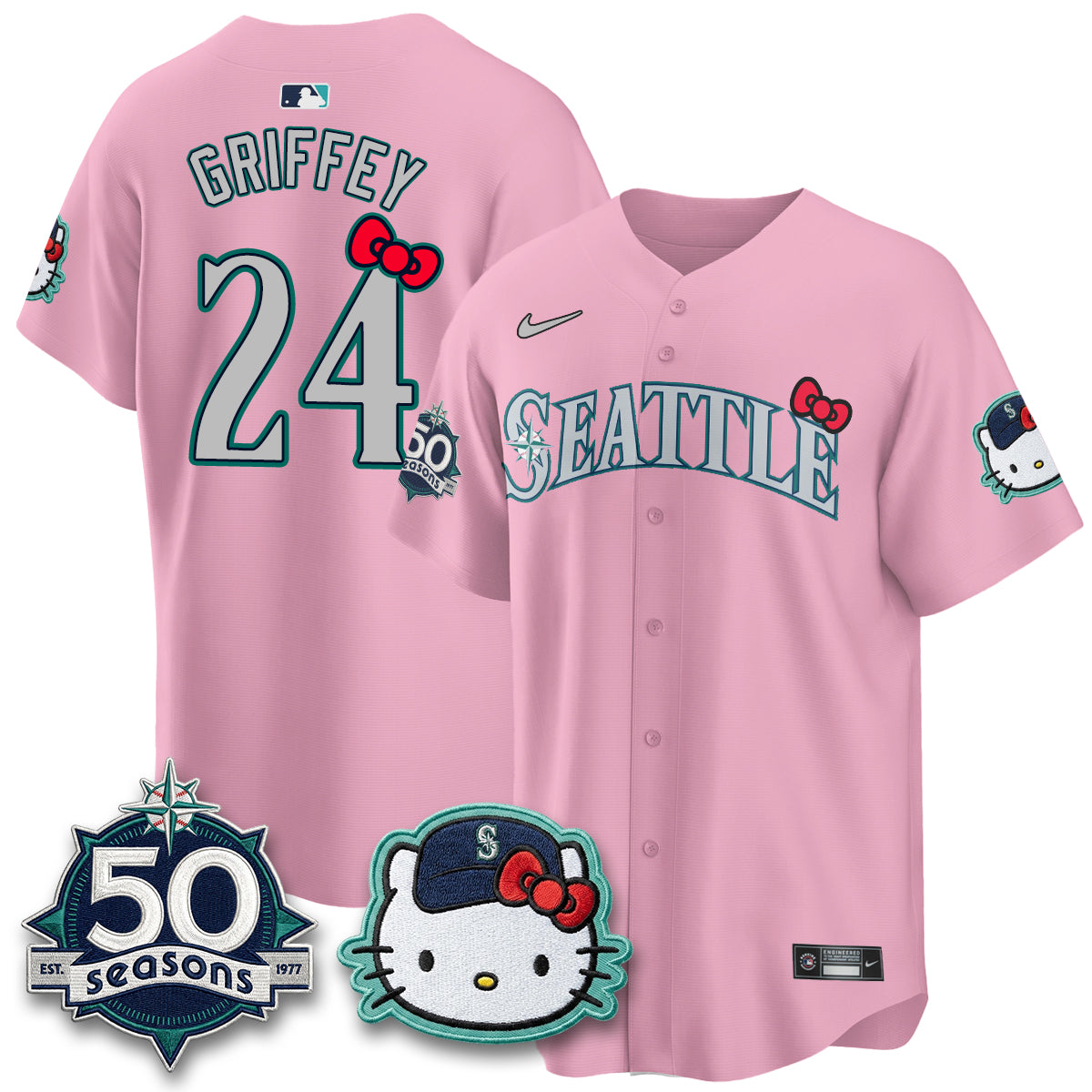 SEA x Meow KT Night Limited Jersey - Stitched