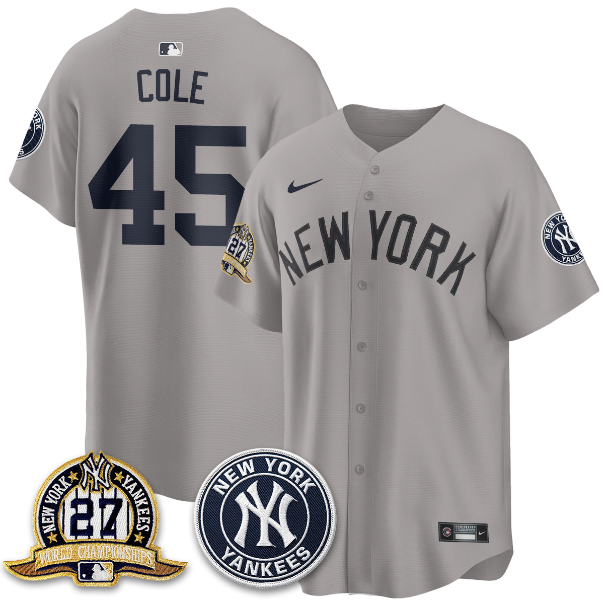 NYY Alternate Jersey - Stitched