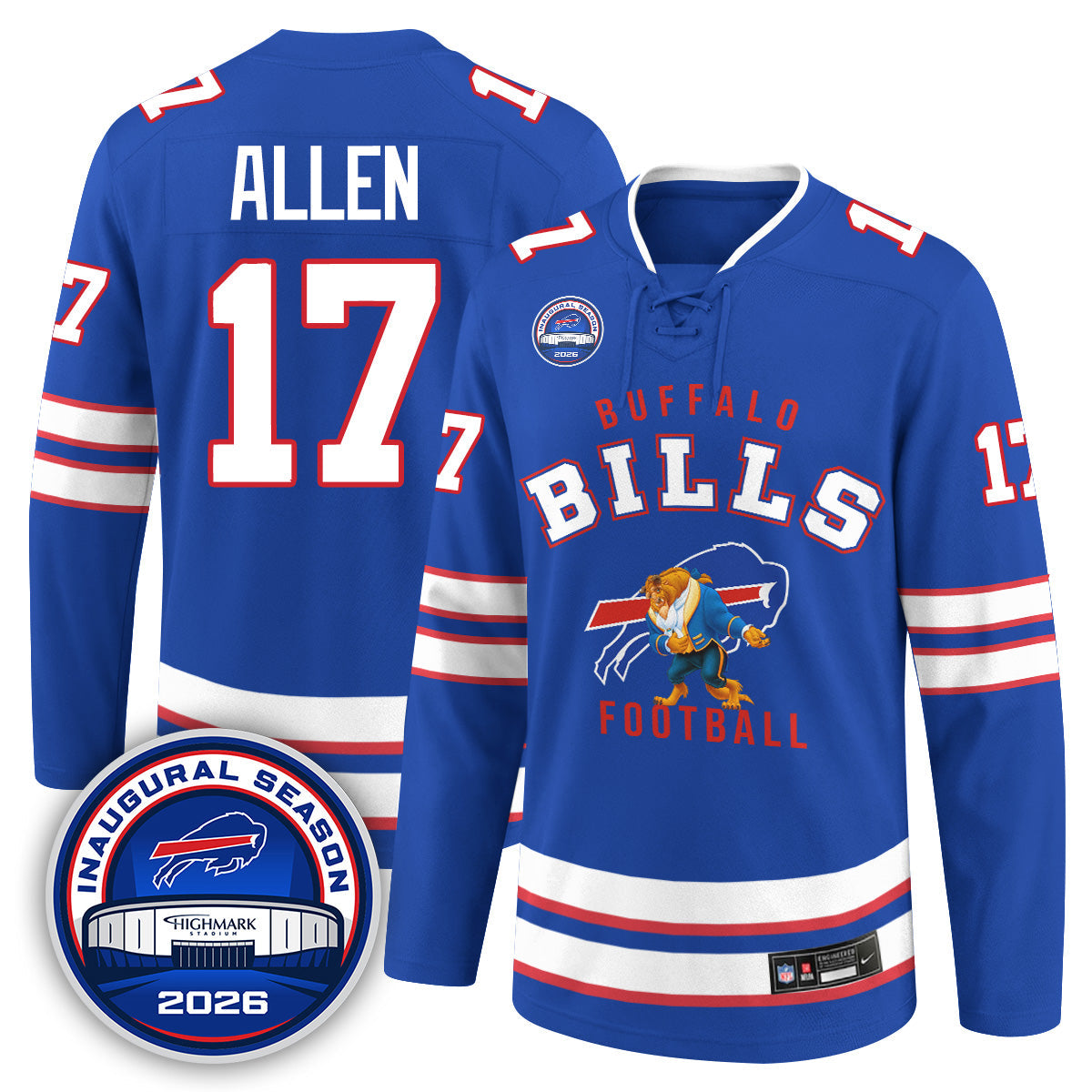 BUF x The Beast Edition Hockey Jersey - Printed