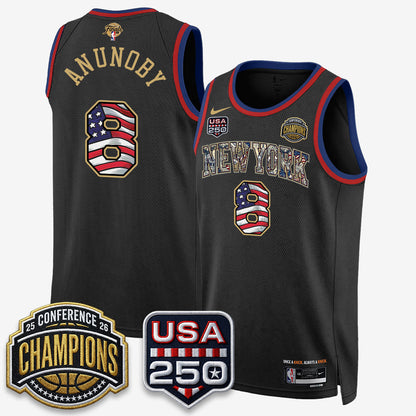 NYK 2026 Basketball  Eastern Conference Champions x Fourth of July Vapor Jersey - Stitched