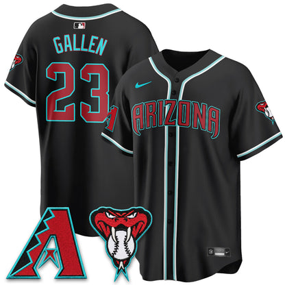 ARI Black Out Style Vapor Premier Limited Jersey - Stitched