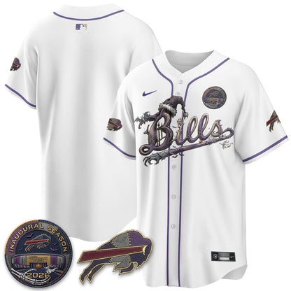 BUF 2026 Nightmare Edition Vapor Baseball Jersey - Stitched