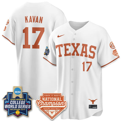 TEX Softball 2026 World Series (WCWS) Vapor Premier Limited Jersey - B2B Champs - Stitched