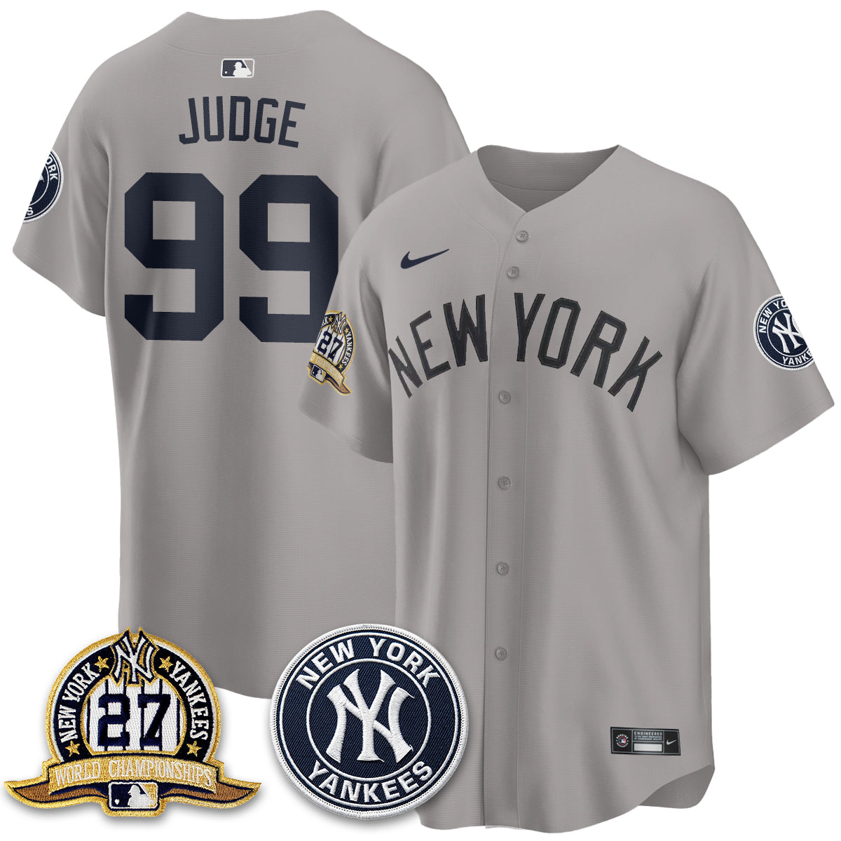 NYY Alternate Jersey - Stitched